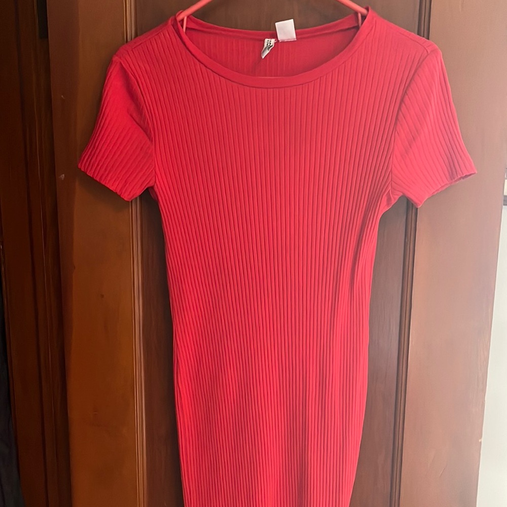 Red dress